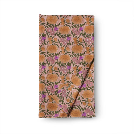 Nargis Rectangle Tablecloth in Old Rose