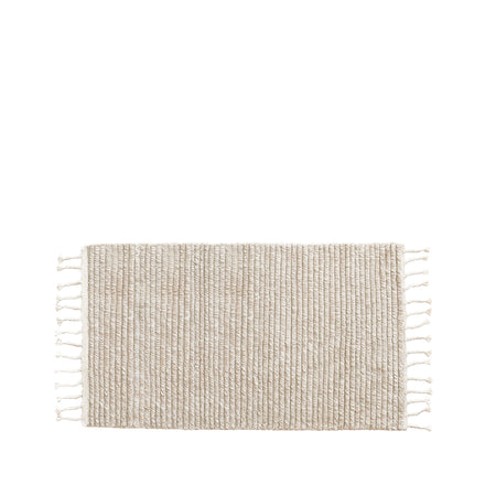 Malawi Rug in Oatmeal 24" W x 48" L