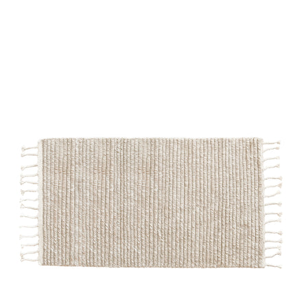 Malawi Rug in Oatmeal 31" W x 55" L