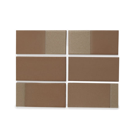 DG11 Sample in Natural Manganese Blend Rectangles