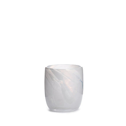Small Glass in White