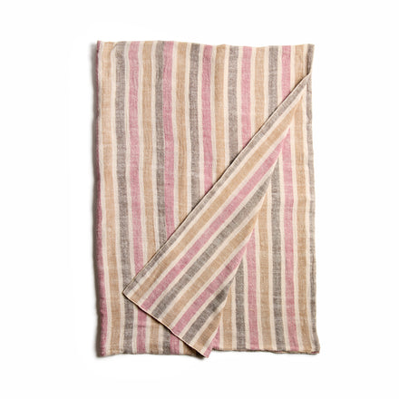 Summer Blanket No. 2 in Rust Stripes