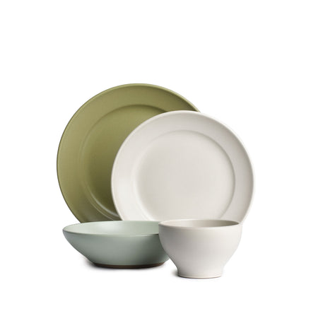 Milvia 4-Piece Dinnerware Set