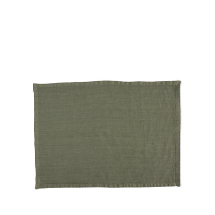 Tela Placemat in Olive Buff (Set of 4)