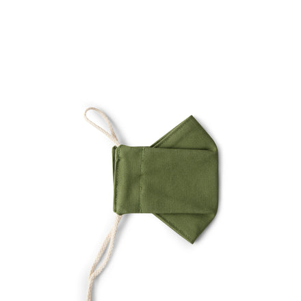 Cotton Face Mask in Olive