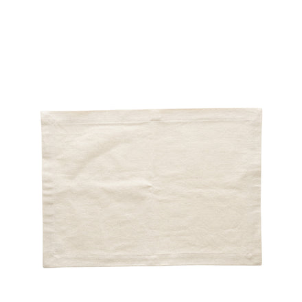 Organic Cotton Placemat in Cream
