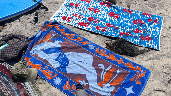 Plunge Towels Pop Up in Sausalito