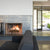 Metallic Fireplace