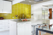 Yellow Backsplash