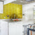 Yellow Backsplash