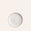 Seed Stitch Etched Salad Plate in Opaque White