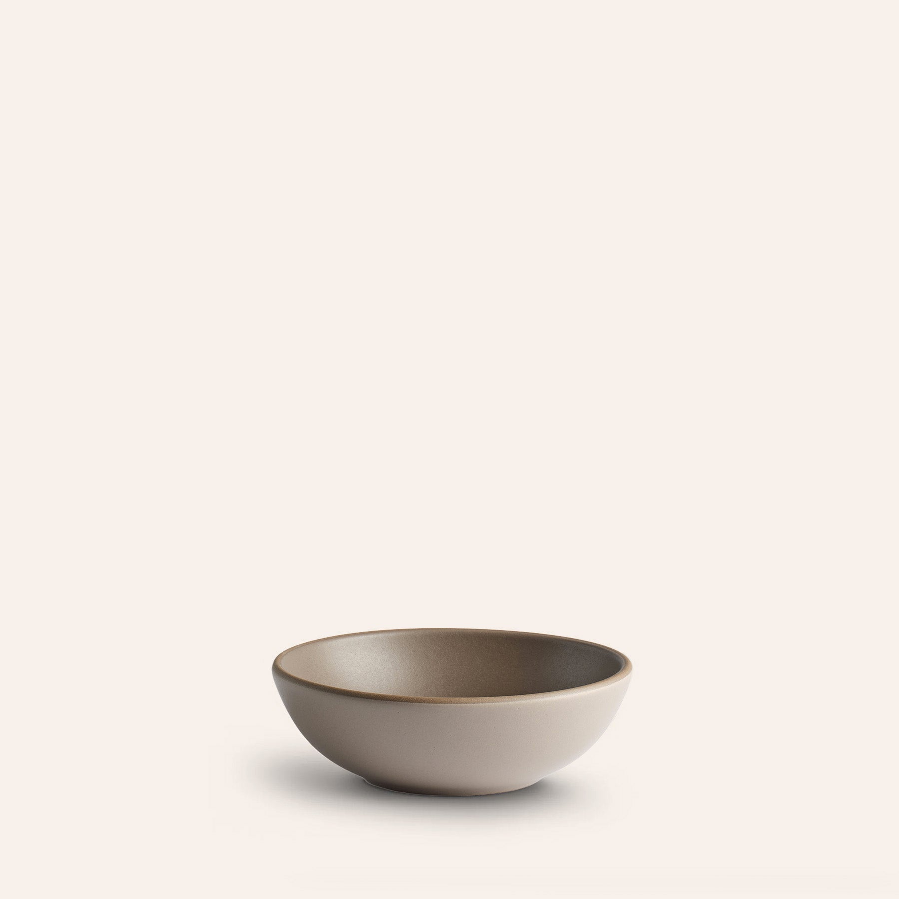 Dessert Bowl in Cocoa / Fawn