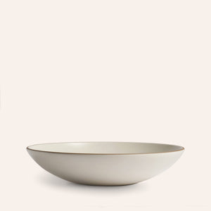 Shallow Salad Bowl in Sand