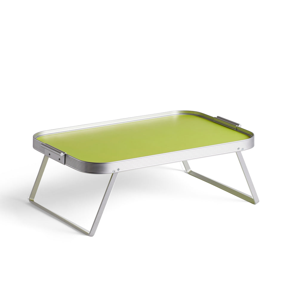 Lap Tray in Luminous Yellow with Silver Surrounds Image 1