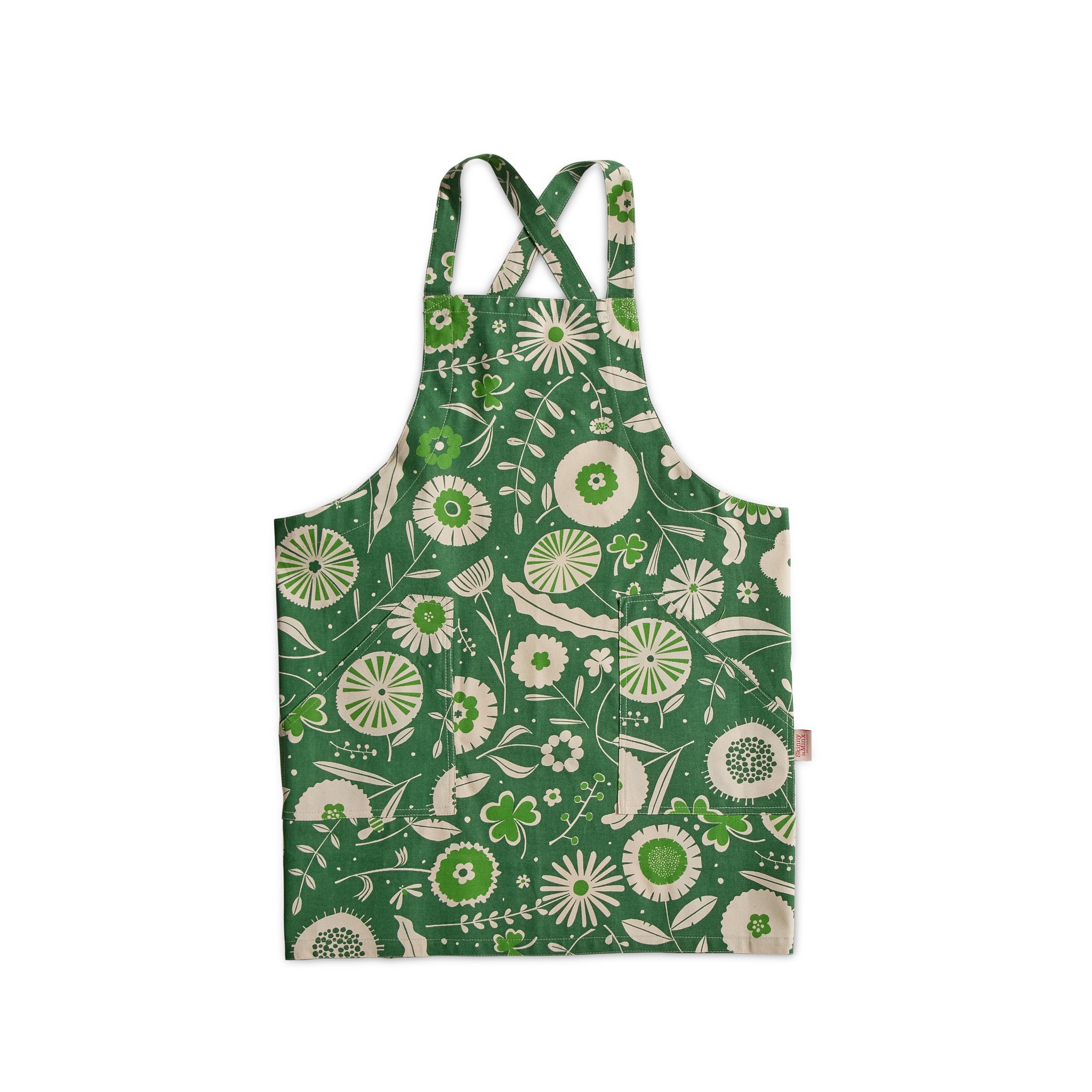 Flourish Apron in Forest Zoom Image 1