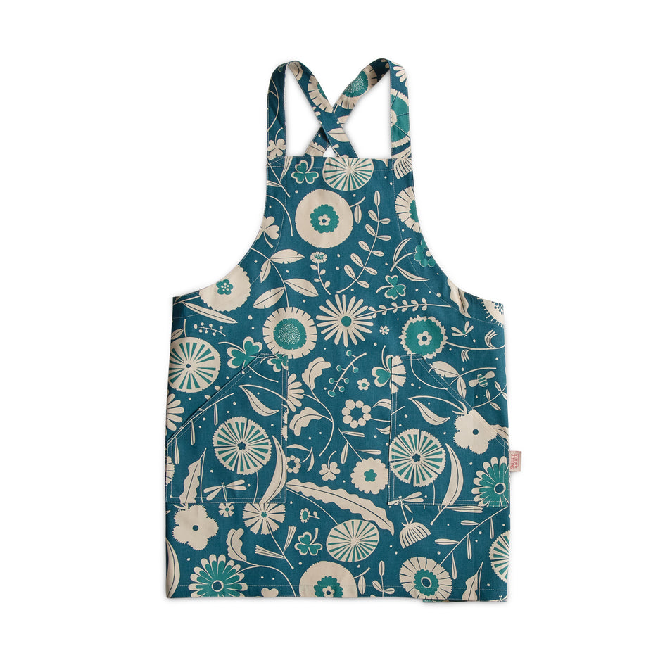 Flourish Apron in Midnight Image 1