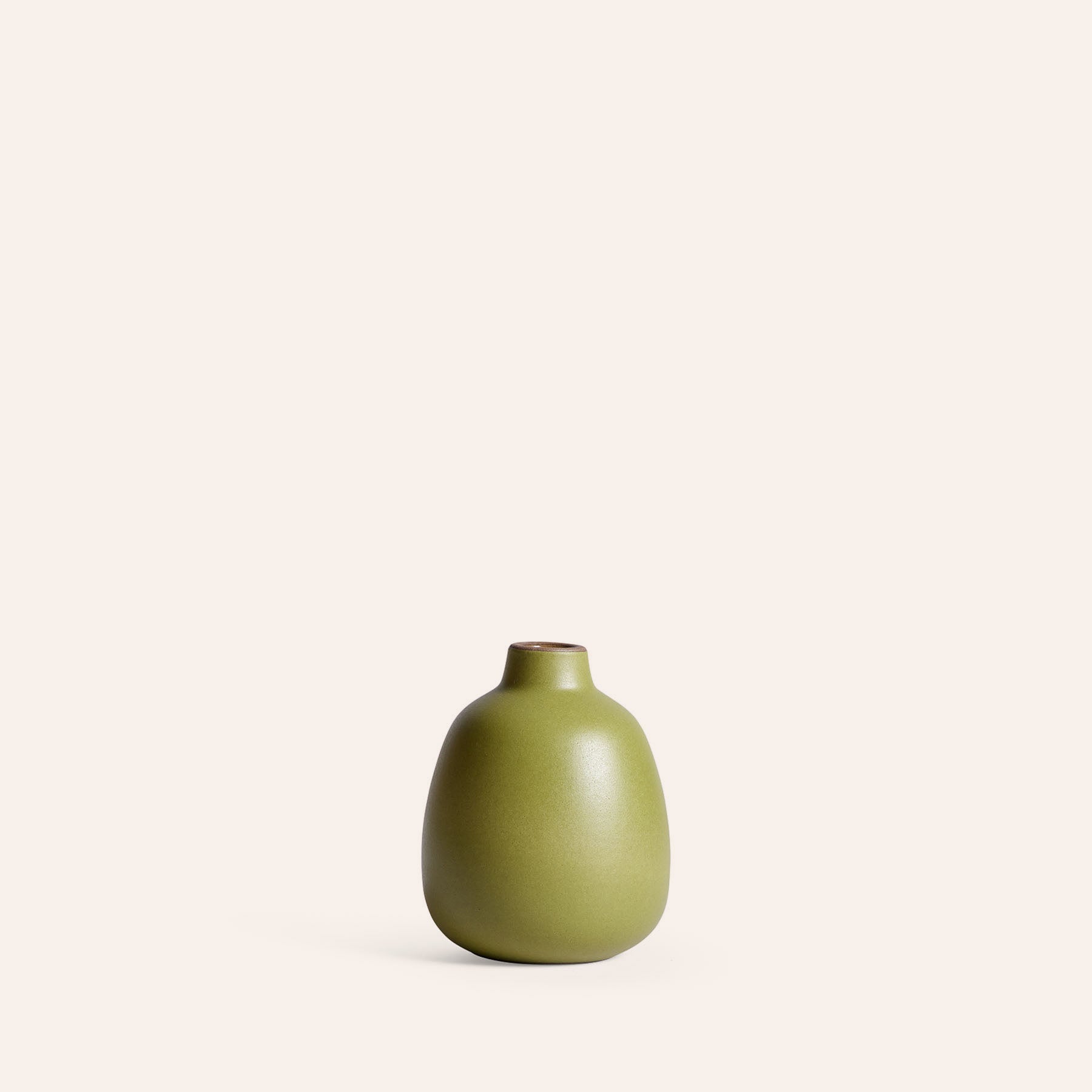 Bud Vase in Tomatillo