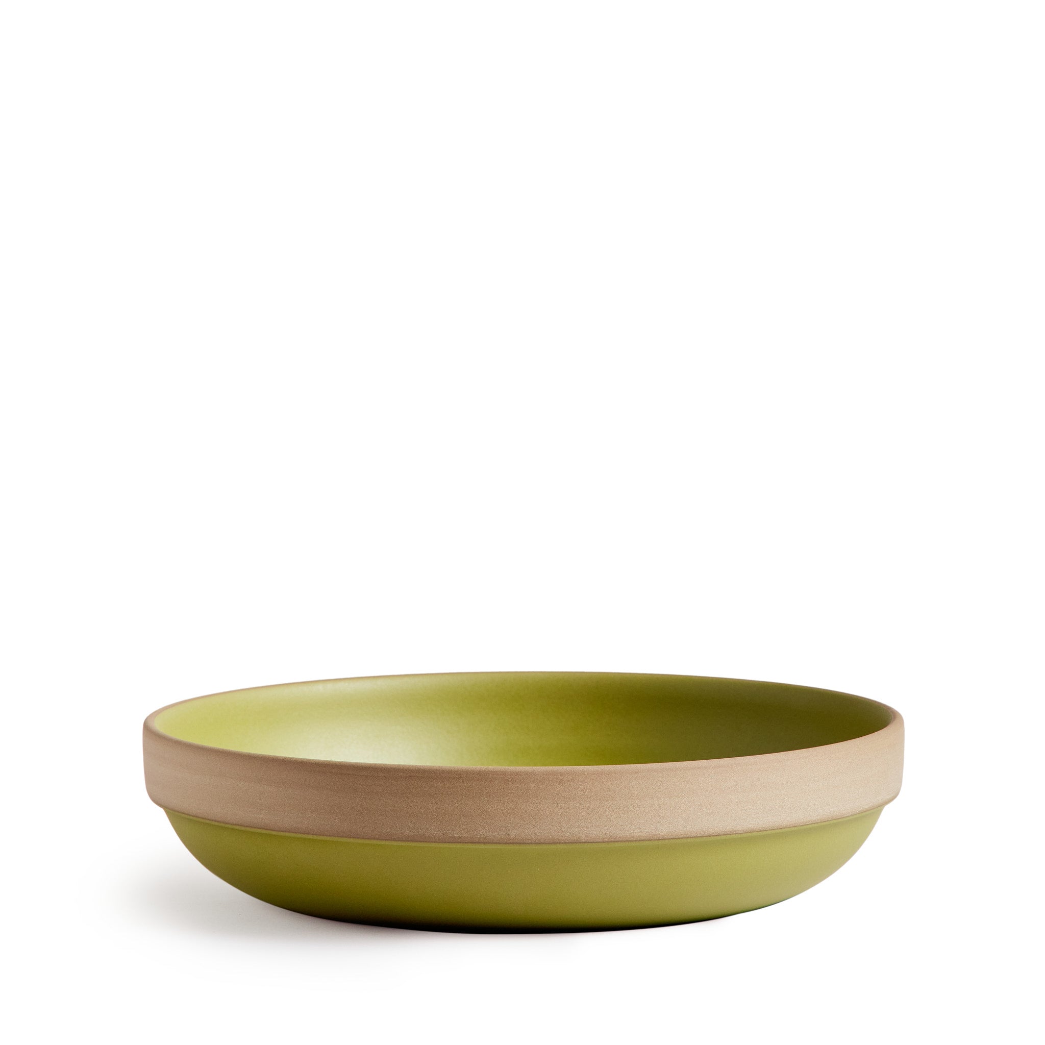 13" Rim Serving Bowl in Tomatillo Zoom Image 1