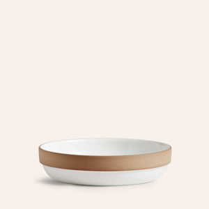 11" Rim Serving Bowl in Opaque White