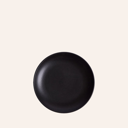 Coupe Salad Plate in Obsidian