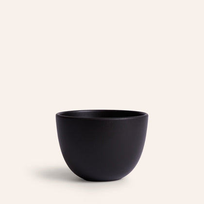 Deep Serving Bowl in Obsidian