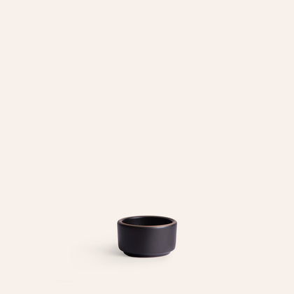 Small Ramekin in Obsidian