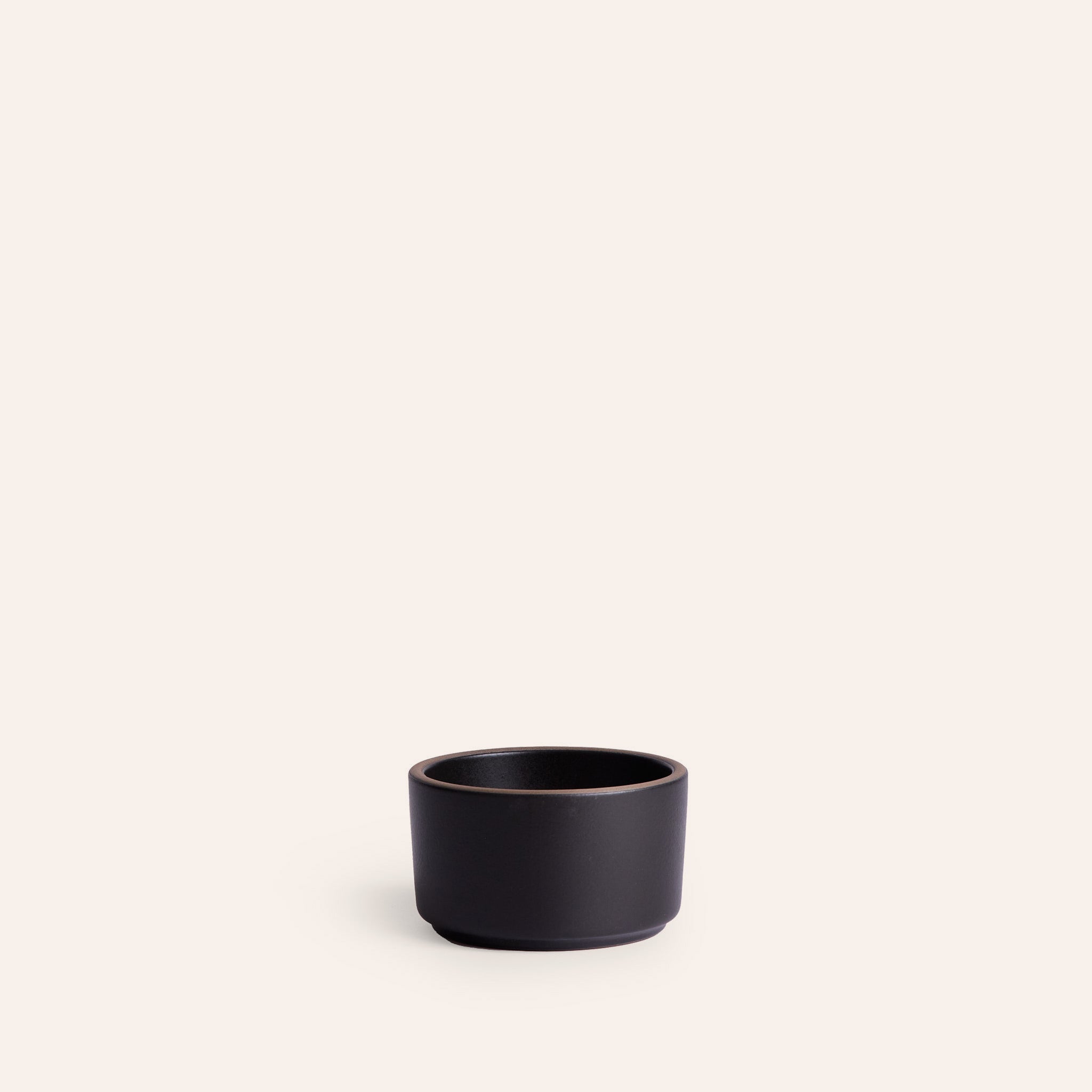 Large Ramekin in Obsidian