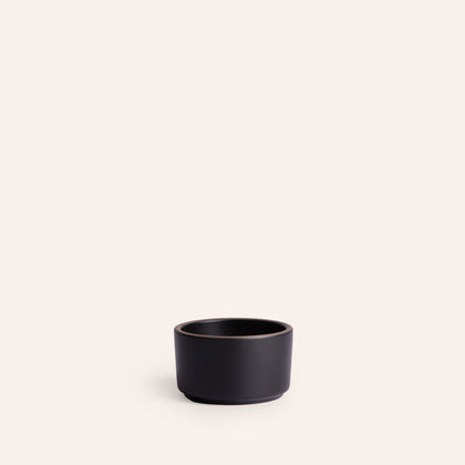 Large Ramekin in Obsidian