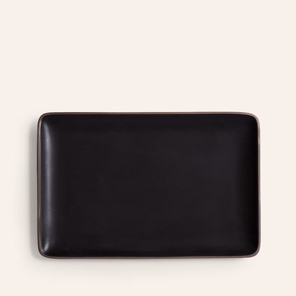 9x14 Platter in Obsidian