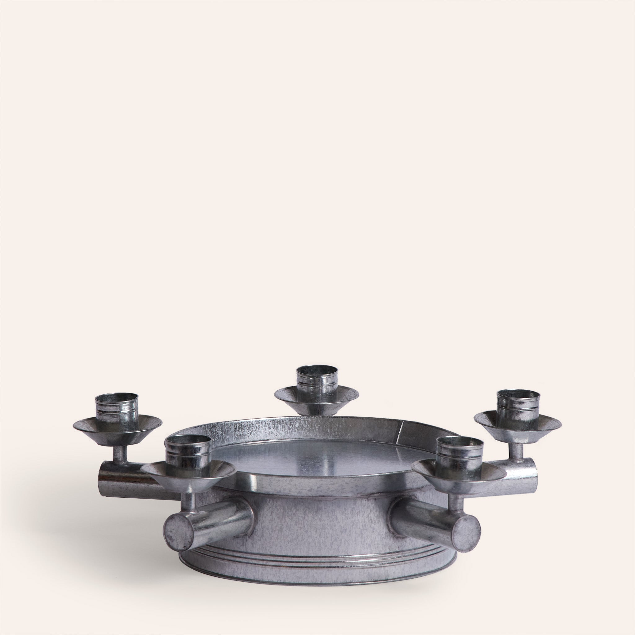 Galvanized Steel Candle Tower