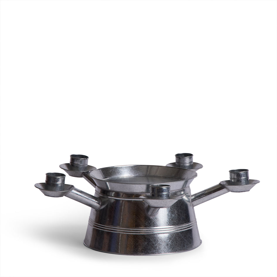 Galvanized Steel Candle Tower Image 6