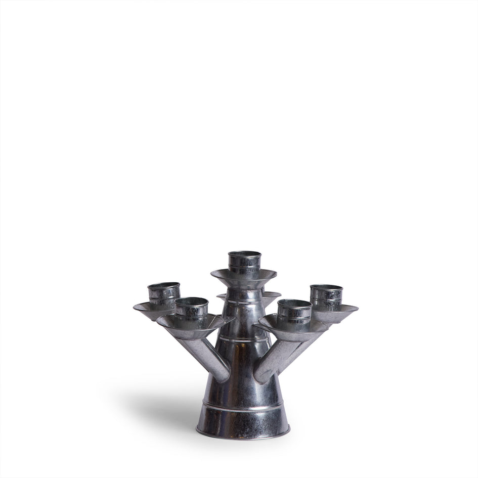 Galvanized Steel Candle Tower Image 4