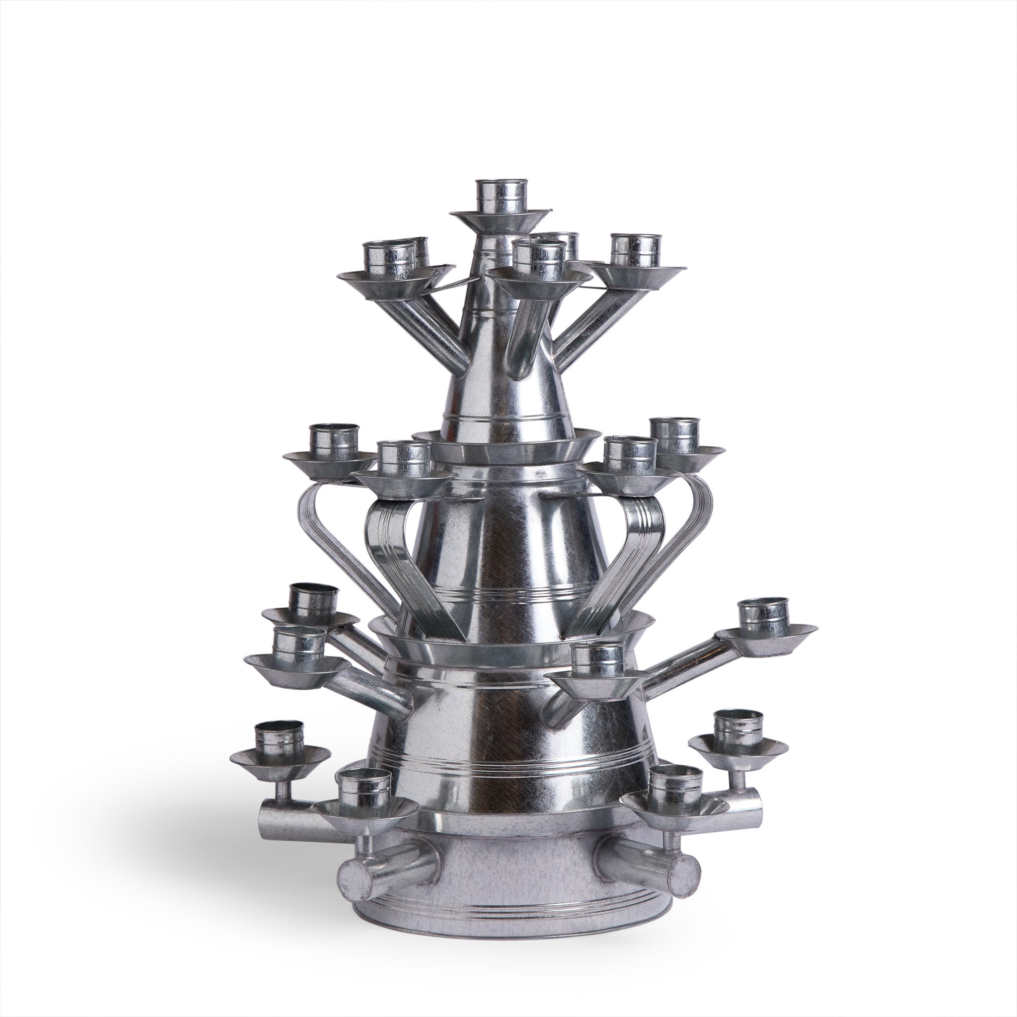 Galvanized Steel Candle Tower Zoom Image 1