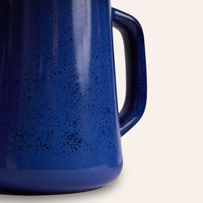 Large Pitcher in Moonstone and Midnight