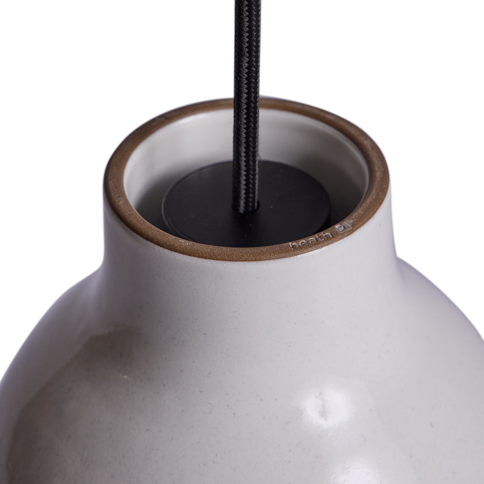 Bloom Pendant in Midnight and Opaque White Watercolor Image 3