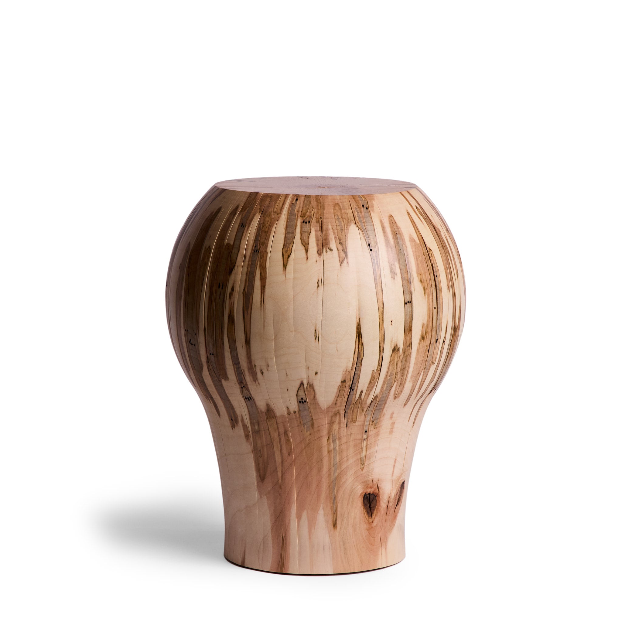 #1 Bollard Pedestal in Ambrosia Maple Zoom Image 1