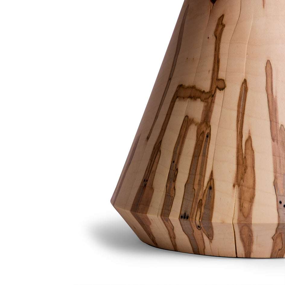 #3 8-Sided Facet Pedestal in Ambrosia Maple Image 3