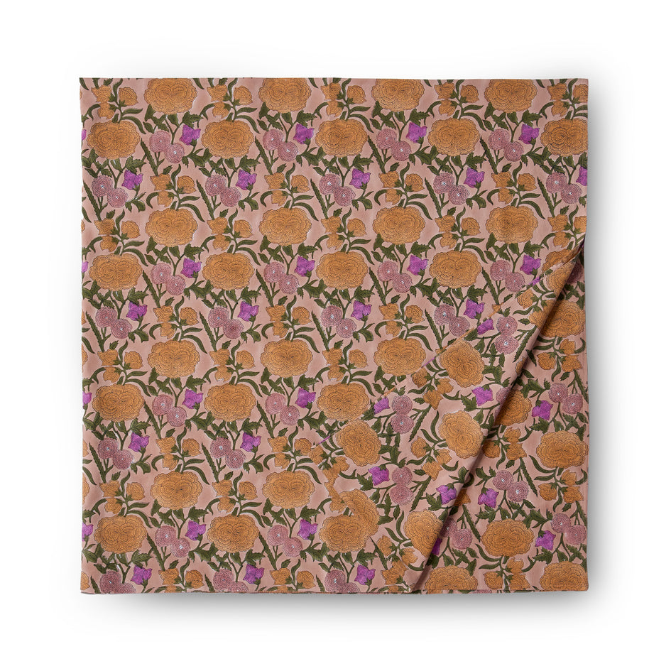 Nargis Square Tablecloth in Old Rose Image 1