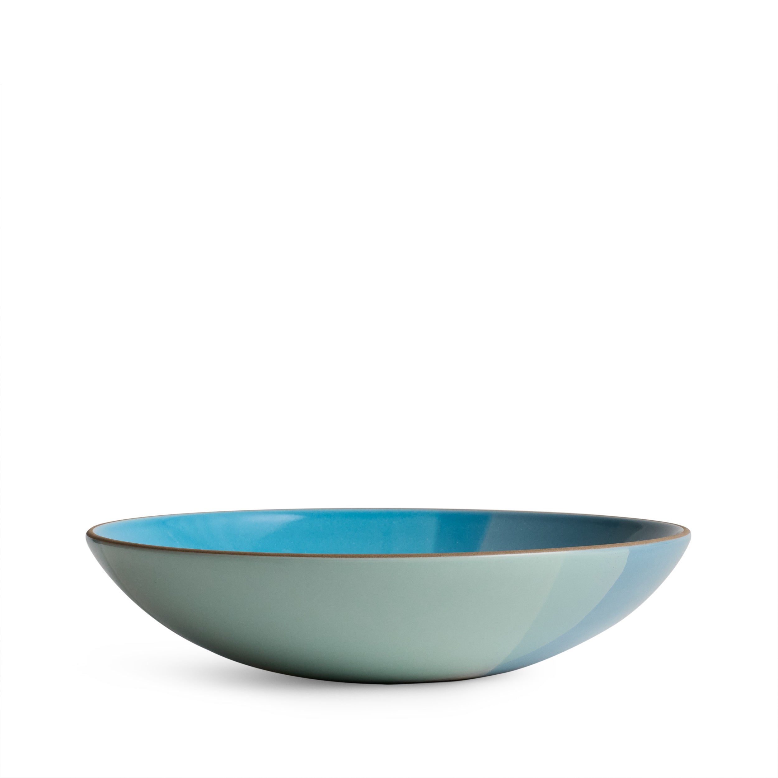 Shallow Salad Bowl in Sierra Sky Zoom Image 1