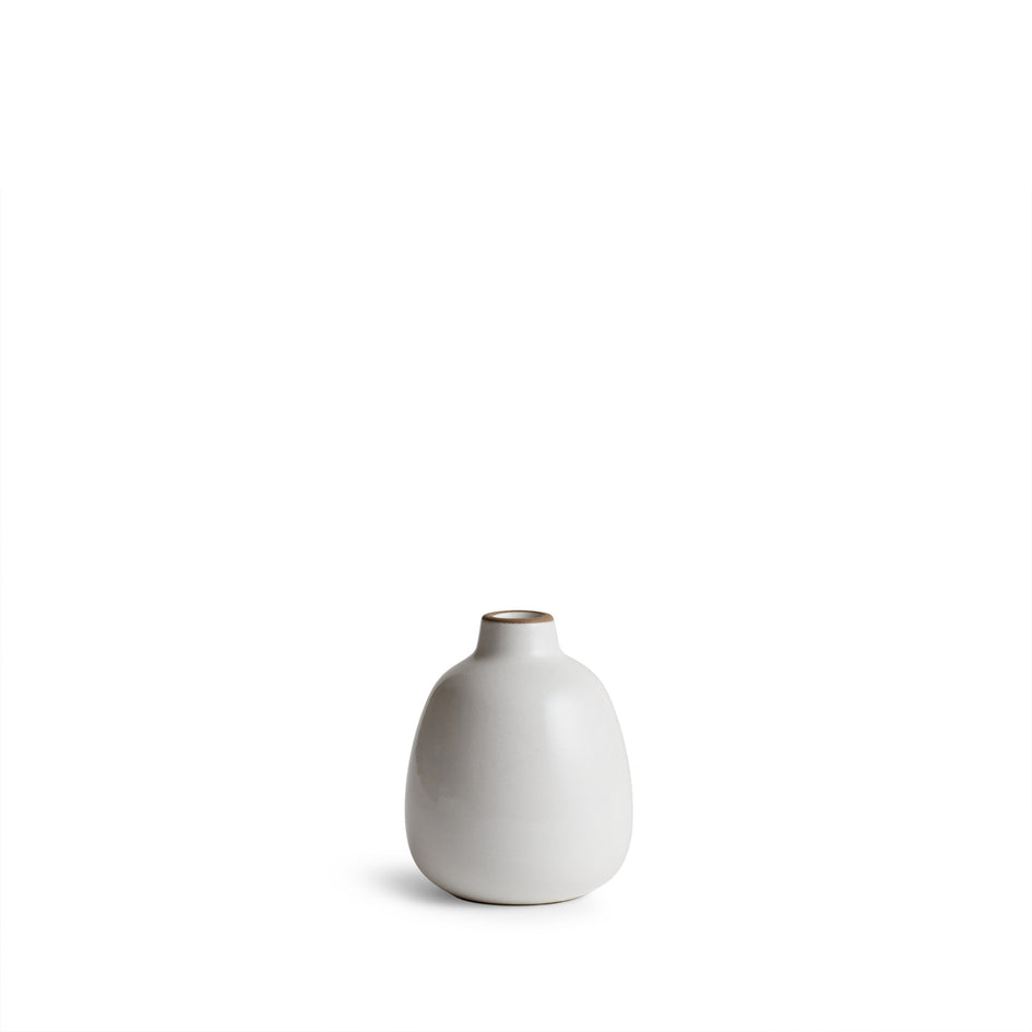 Bud Vase in Opaque White Image 1