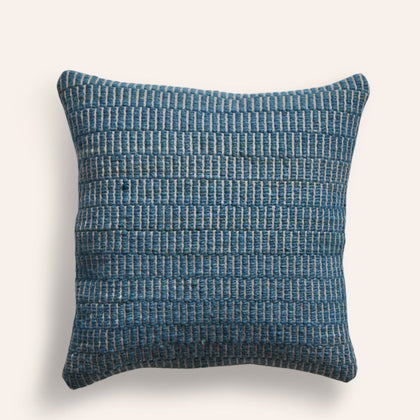 Natural Dye Pillow in Oceano
