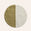 Round Placemat in Seaweed & Light Sage