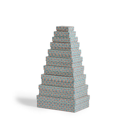 Box Sets in Blue Flowers