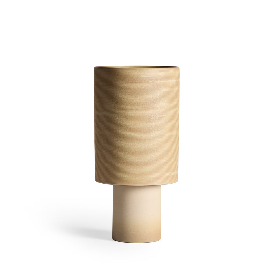 Stack Tall Table Lamp in Hickory and Barley Image 2