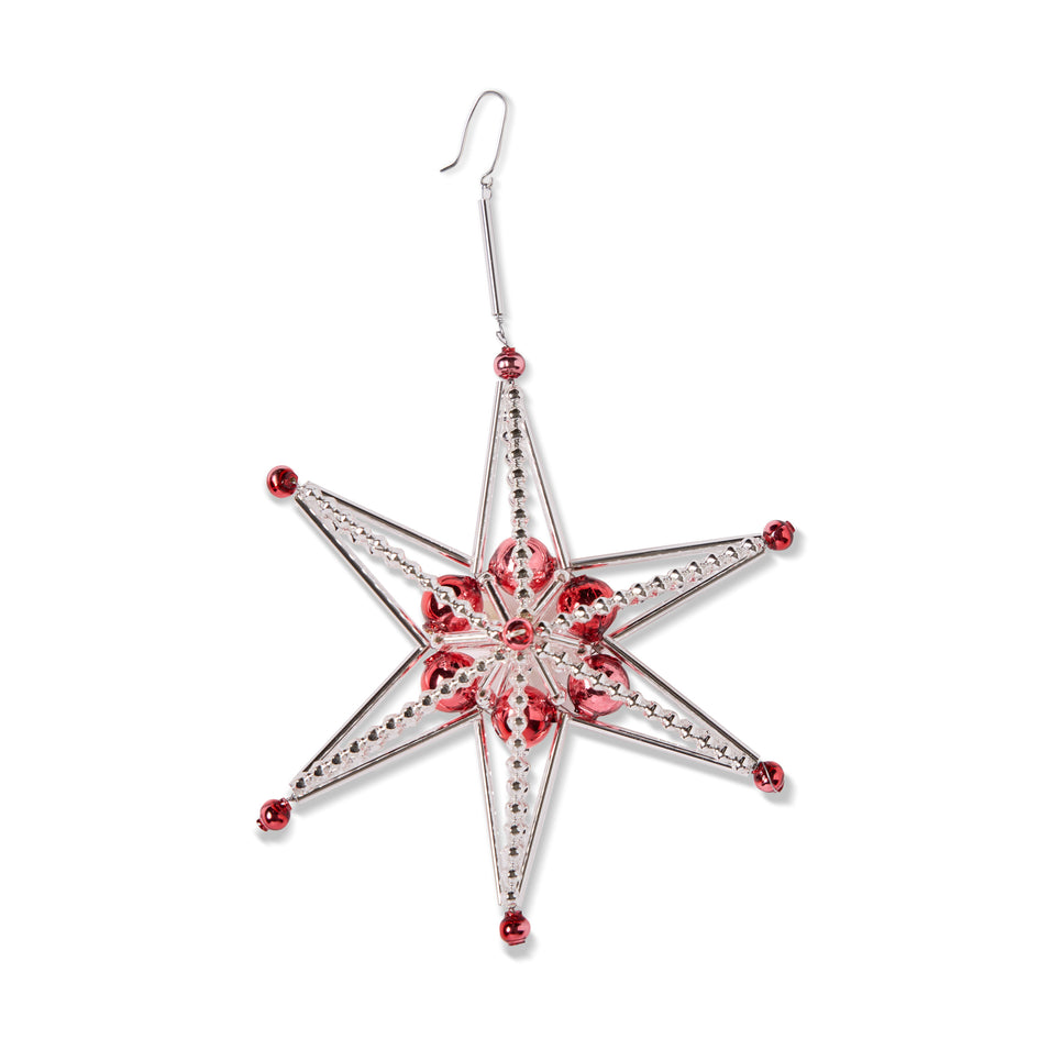 Star Ornament in Red Image 1