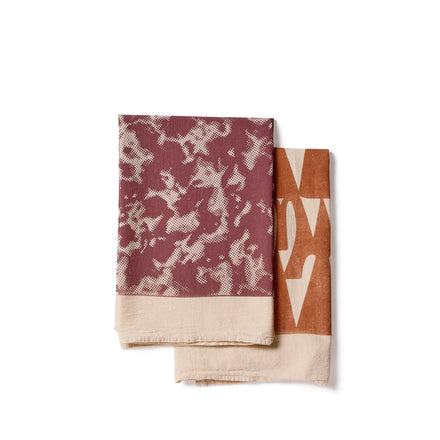 Tea Towels in Taproot and Desert (Set of 2)