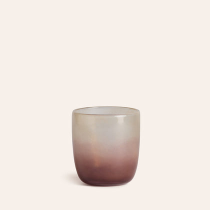 Two Tone Glass Cup in Rosalba