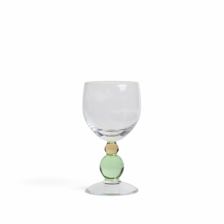 Noam Wine Glass in Jade/Hazel