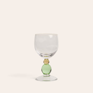 Noam Wine Glass in Jade/Hazel