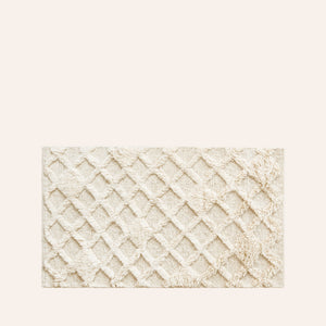 Ghan Rug in Milk 31" W x 55" L